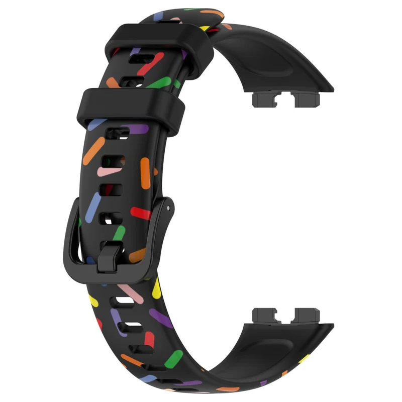 Huawei Band 8 silicone colorful spotted style strap