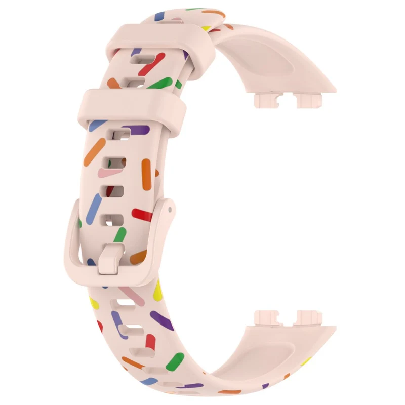 Huawei Band 8 silicone colorful spotted style strap