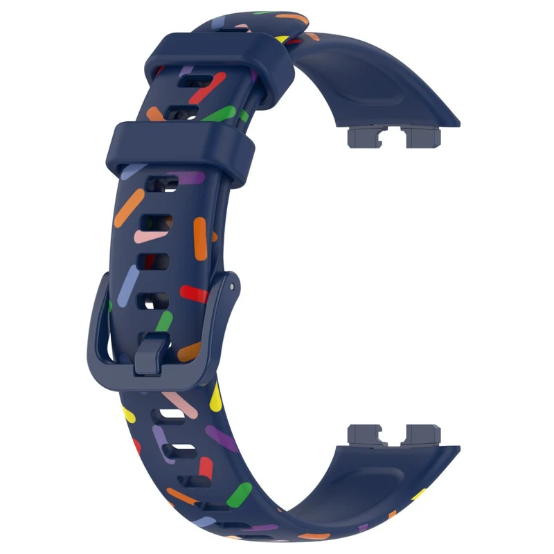 Huawei Band 8 silicone colorful spotted style strap