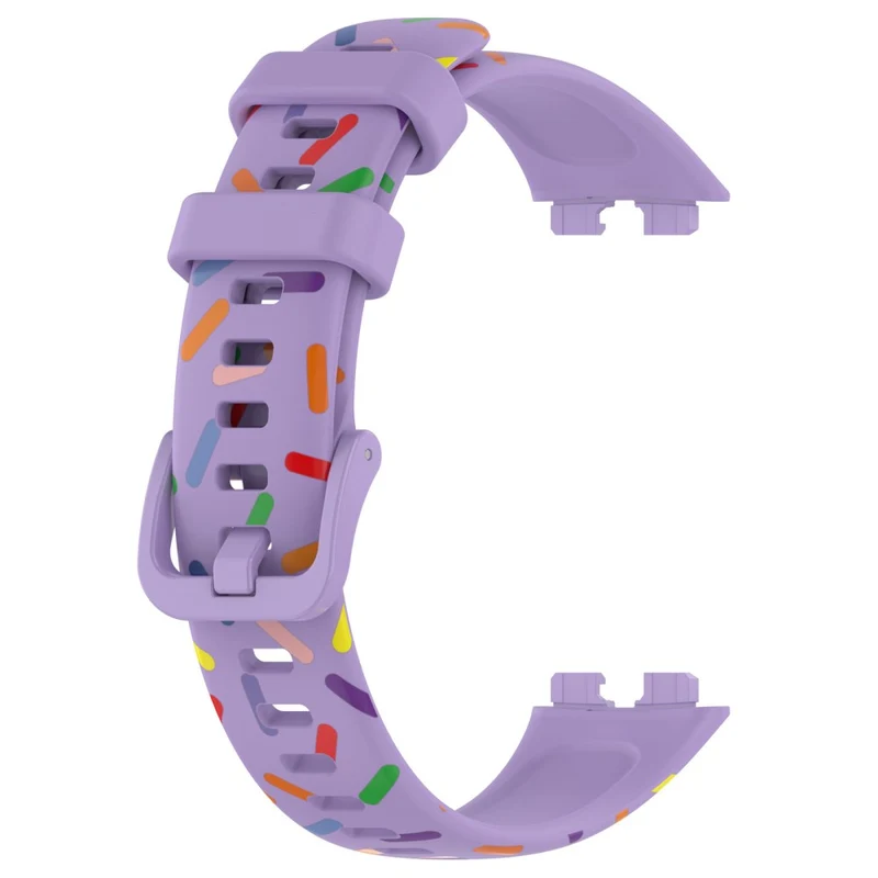 Huawei Band 8 silicone colorful spotted style strap