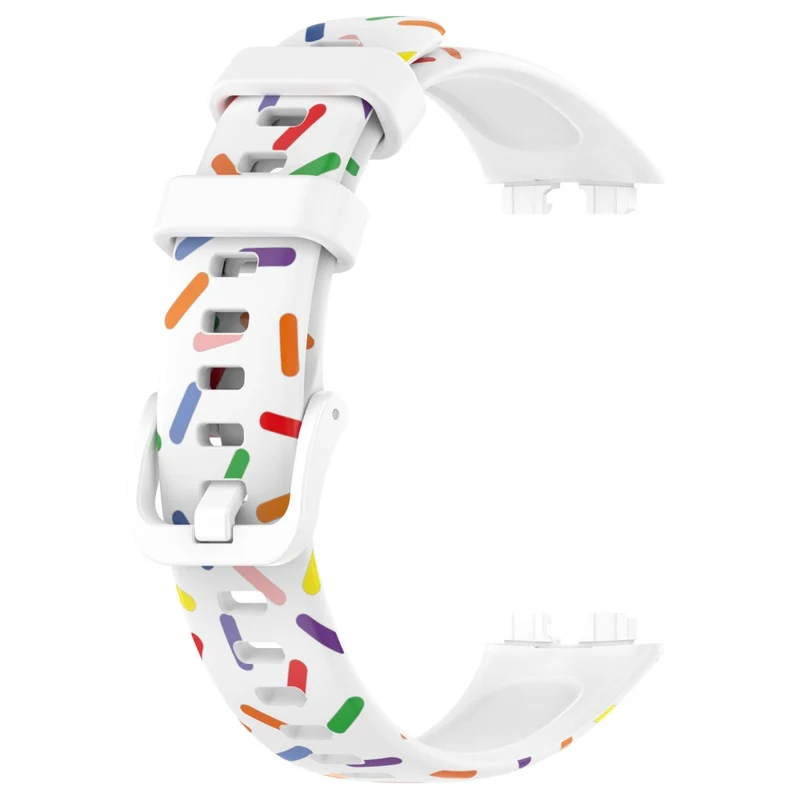 Huawei Band 8 silicone colorful spotted style strap