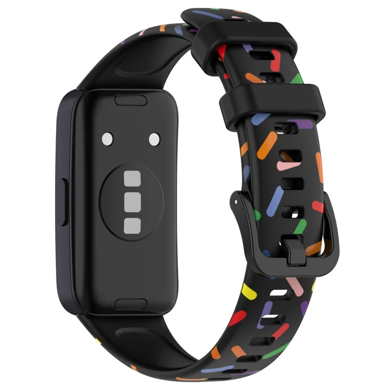 Huawei Band 8 silicone colorful spotted style strap