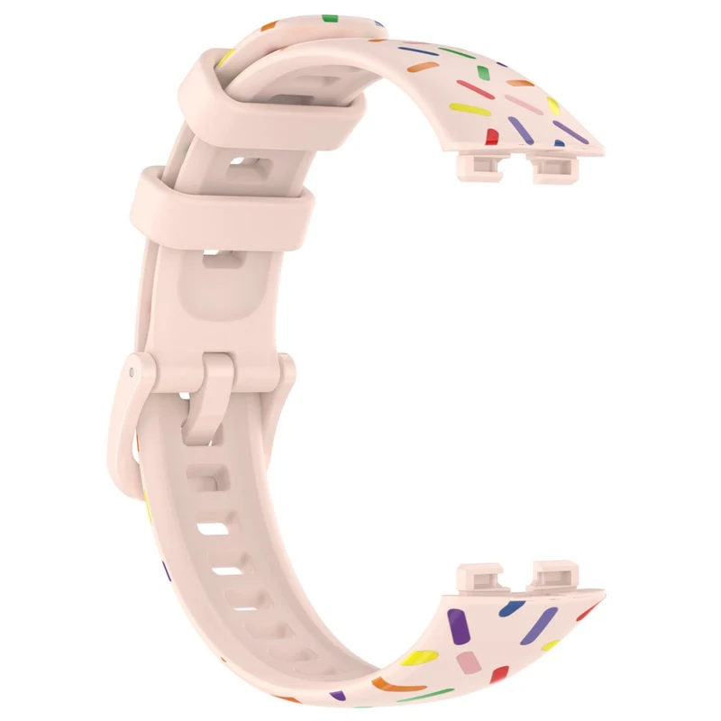 Huawei Band 8 silicone colorful spotted style strap