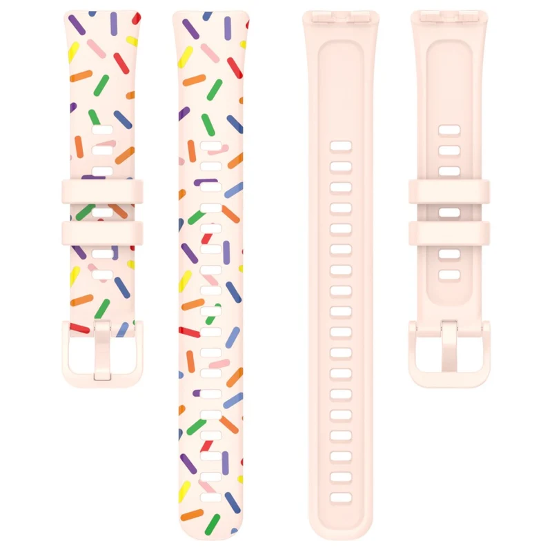 Huawei Band 8 silicone colorful spotted style strap