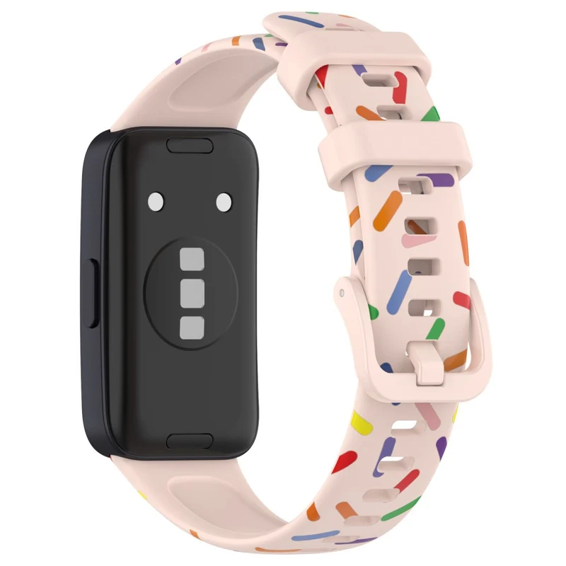 Huawei Band 8 silicone colorful spotted style strap