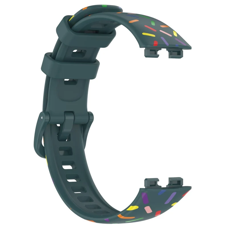 Huawei Band 8 silicone colorful spotted style strap