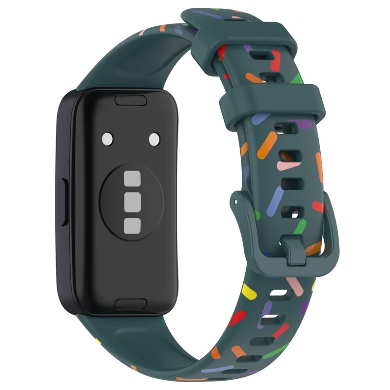 Huawei Band 8 silicone colorful spotted style strap