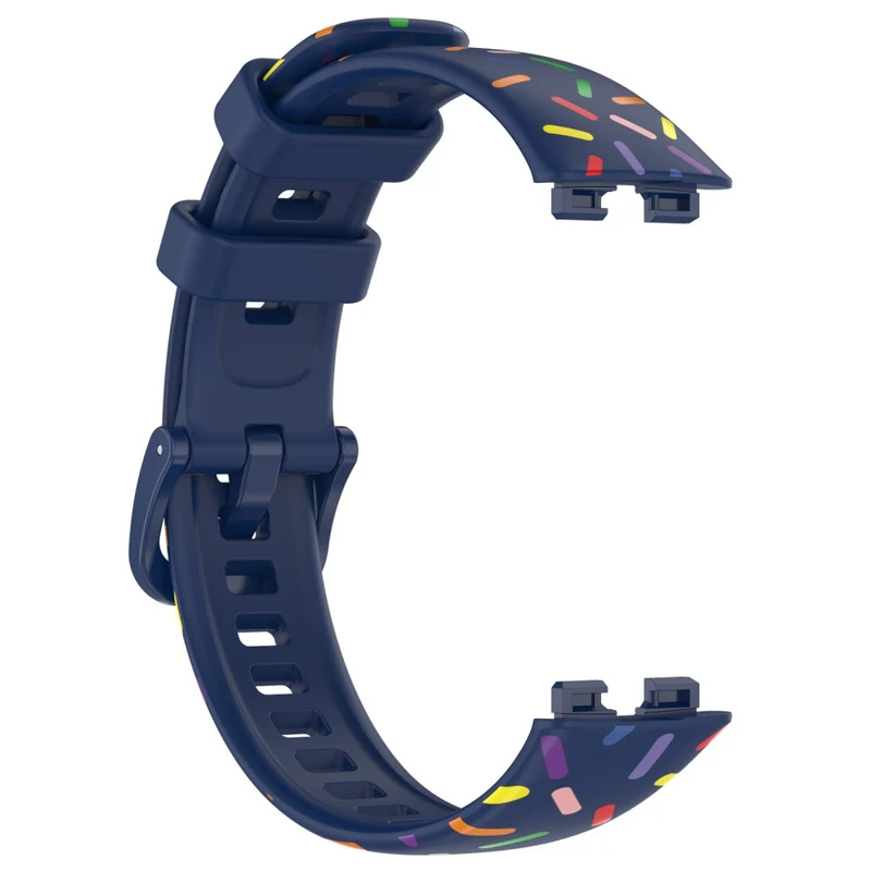 Huawei Band 8 silicone colorful spotted style strap