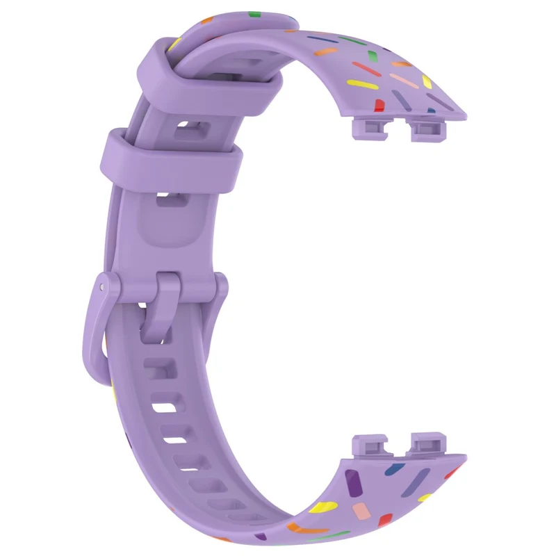Huawei Band 8 silicone colorful spotted style strap