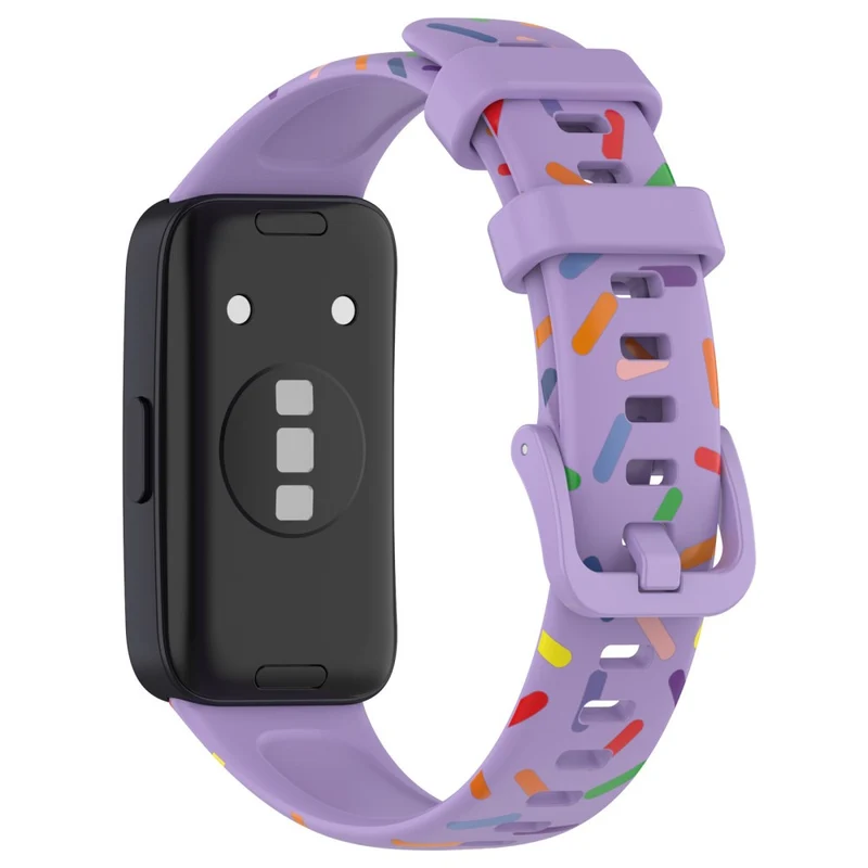 Huawei Band 8 silicone colorful spotted style strap