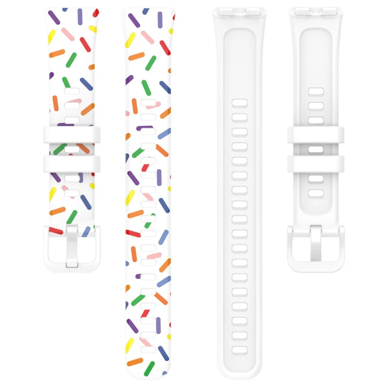 Huawei Band 8 silicone colorful spotted style strap