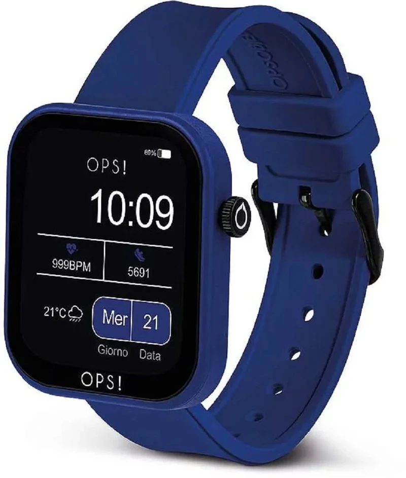 OPS! Active Call OPSSW-29 Unisex-Smartwatch • Italienisches Fashion-Design • Bluetooth Call & Fitness