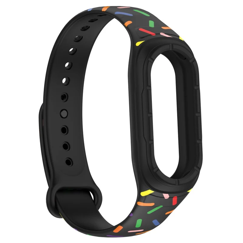Xiaomi Smart Band 8 silicone colorful spotted style strap