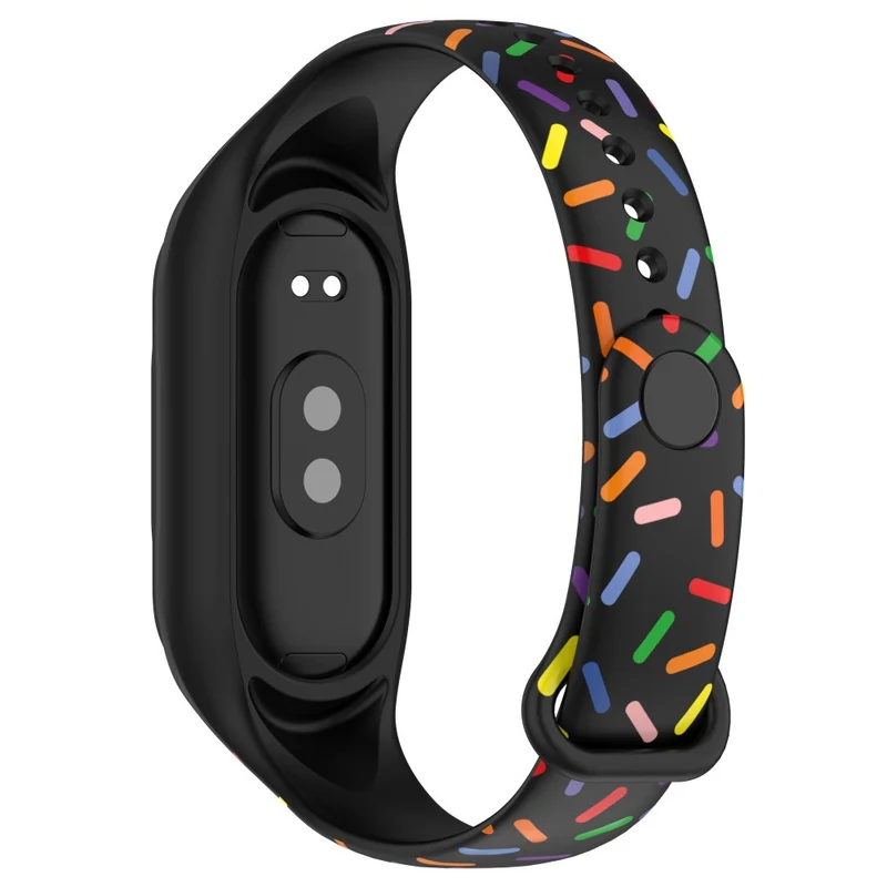 Xiaomi Smart Band 8 silicone colorful spotted style strap