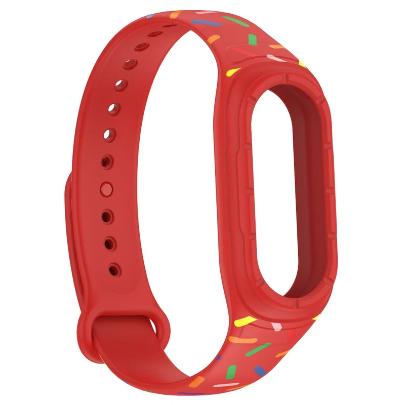 Xiaomi Smart Band 8 silicone colorful spotted style strap