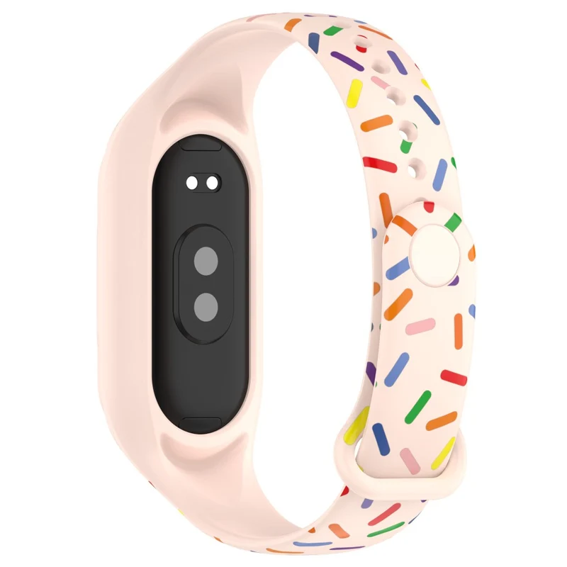 Xiaomi Smart Band 8 silicone colorful spotted style strap