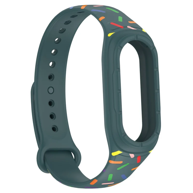 Xiaomi Smart Band 8 silicone colorful spotted style strap