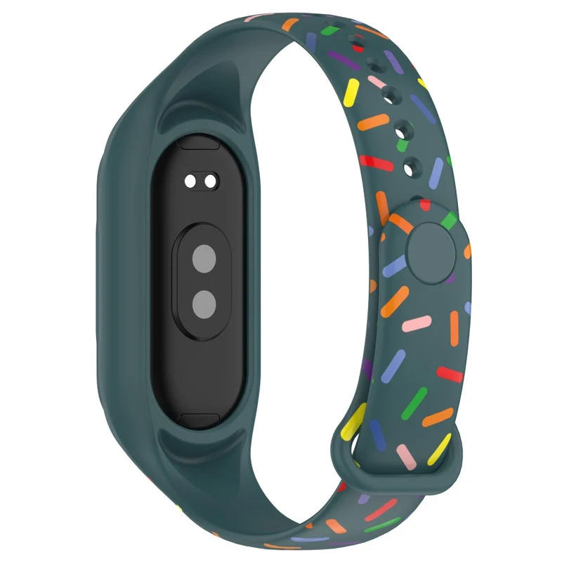 Xiaomi Smart Band 8 silicone colorful spotted style strap