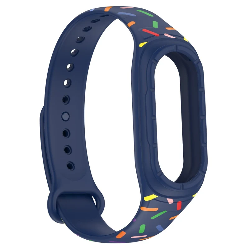 Xiaomi Smart Band 8 silicone colorful spotted style strap