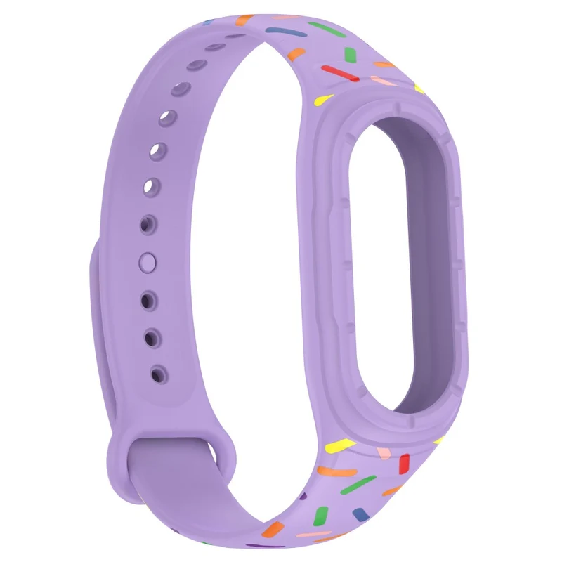 Xiaomi Smart Band 8 silicone colorful spotted style strap