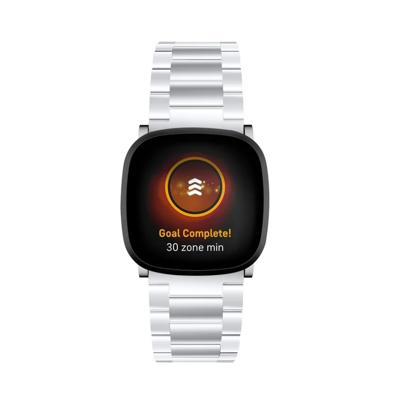 3 bead stainless steel strap for Fitbit Sense 2 / Versa 4