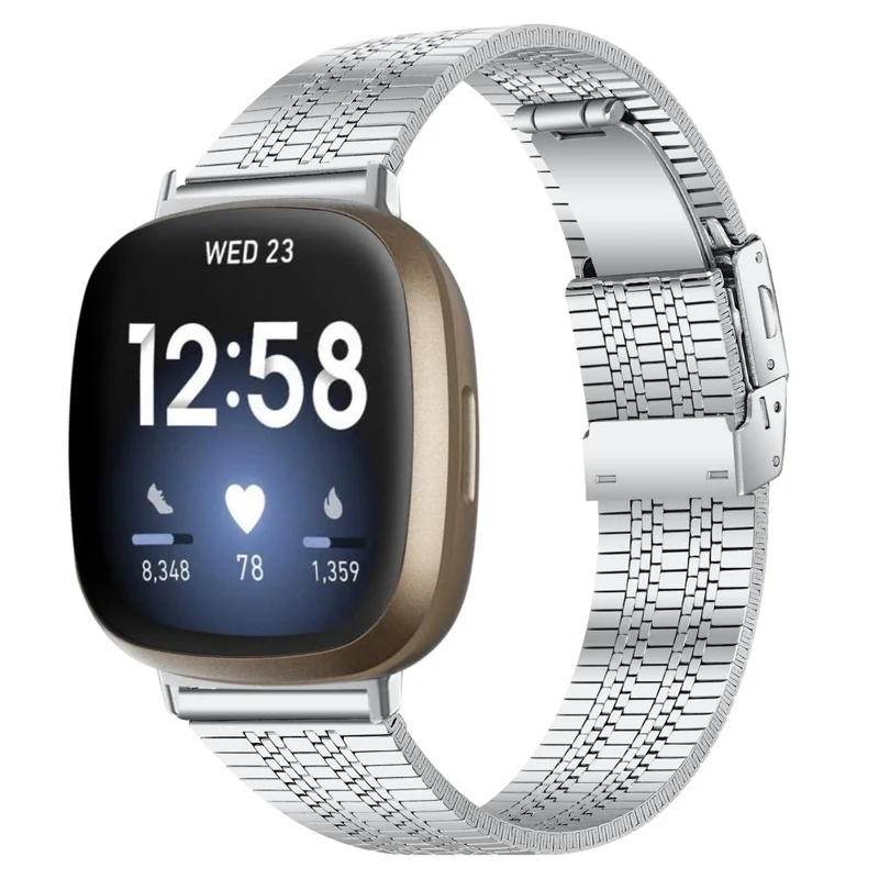 Fitbit Sense 2 / Versa 4 stainless steel strap