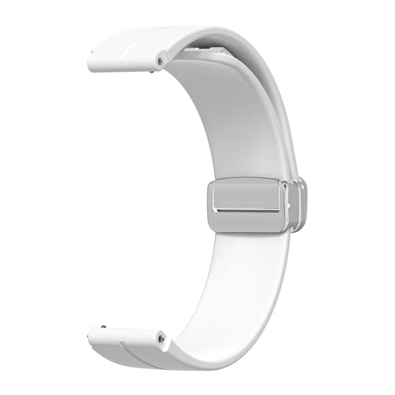 16mm silicone strap with silver buckle for Keep / Huawei / Timex watch