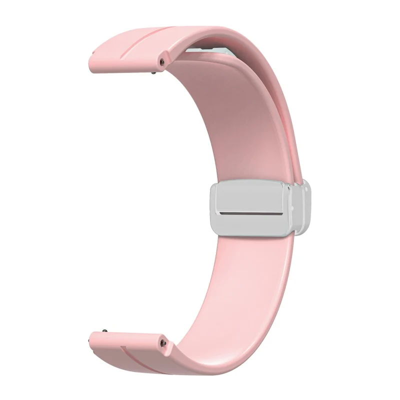 16mm silicone strap with silver buckle for Keep / Huawei / Timex watch