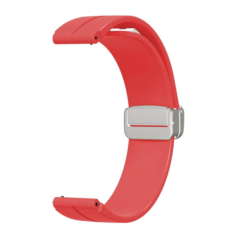 16mm silicone strap with silver buckle for Keep / Huawei / Timex watch