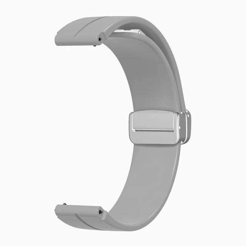 16mm silicone strap with silver buckle for Keep / Huawei / Timex watch