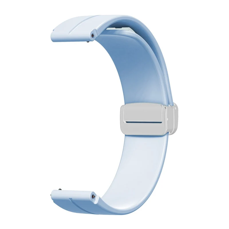 16mm silicone strap with silver buckle for Keep / Huawei / Timex watch