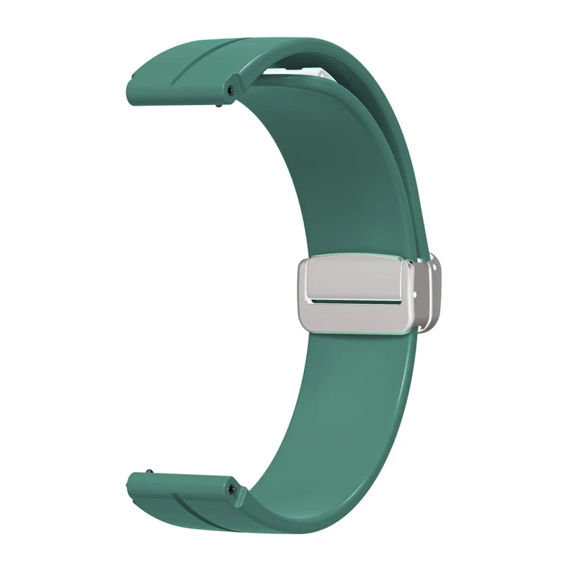 16mm silicone strap with silver buckle for Keep / Huawei / Timex watch