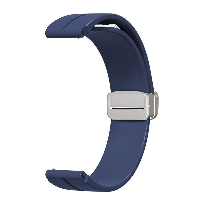 16mm silicone strap with silver buckle for Keep / Huawei / Timex watch