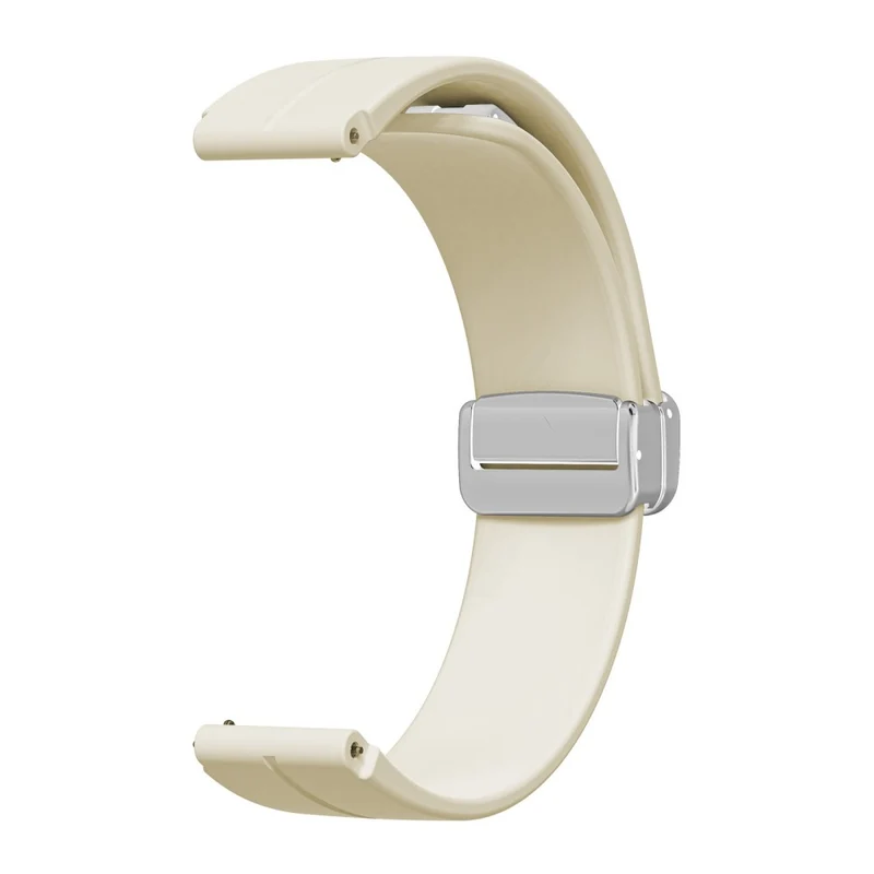 16mm silicone strap with silver buckle for Keep / Huawei / Timex watch