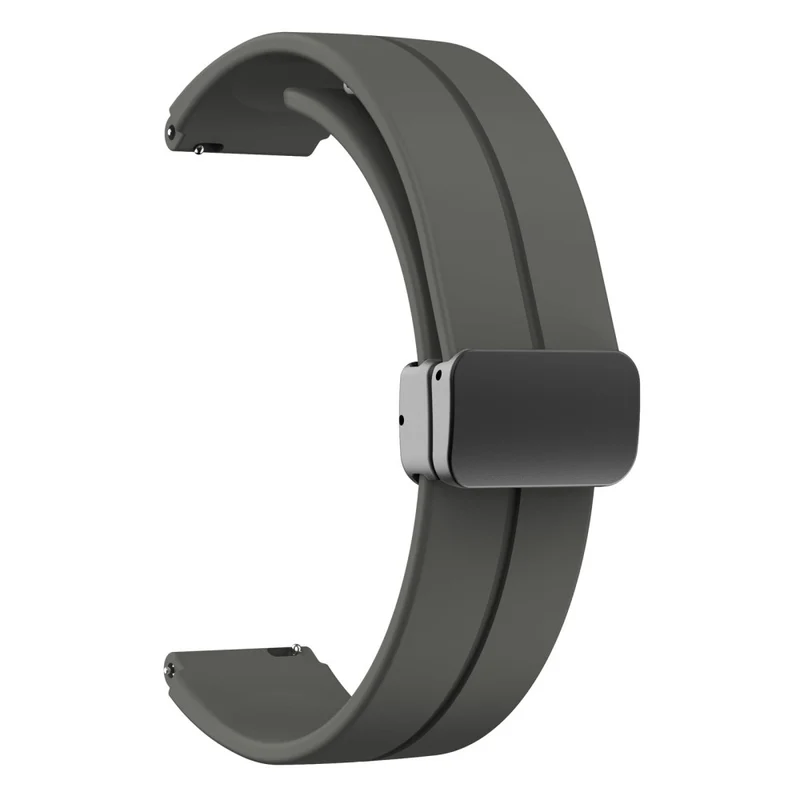 16mm silicone strap with black buckle for Keep / Huawei / Timex watch