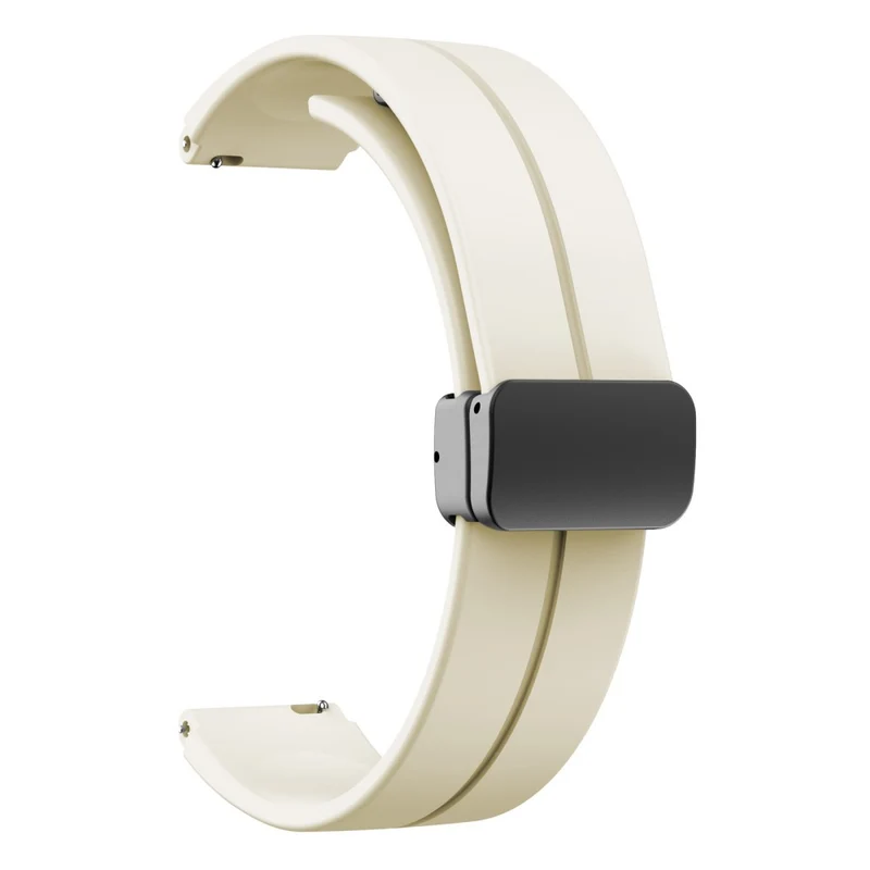 16mm silicone strap with black buckle for Keep / Huawei / Timex watch