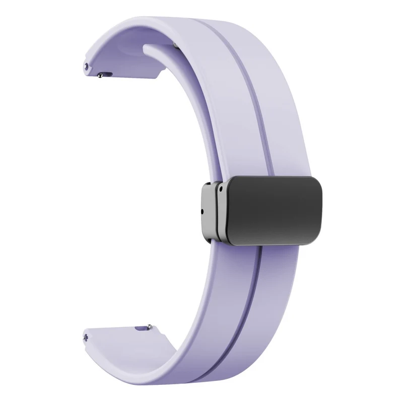 16mm silicone strap with black buckle for Keep / Huawei / Timex watch