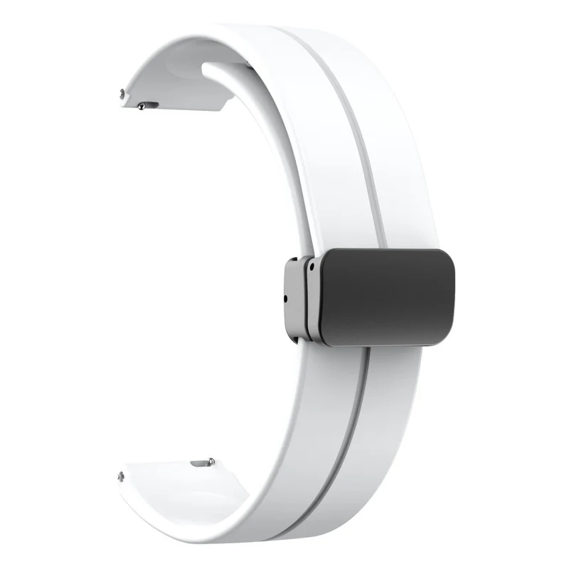 16mm silicone strap with black buckle for Keep / Huawei / Timex watch