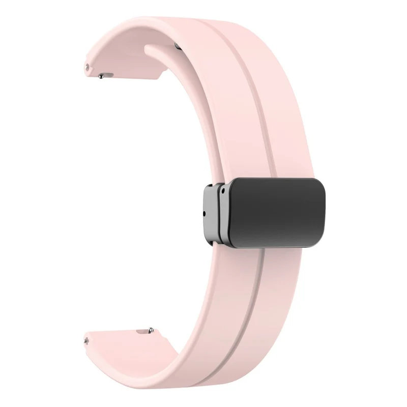16mm silicone strap with black buckle for Keep / Huawei / Timex watch