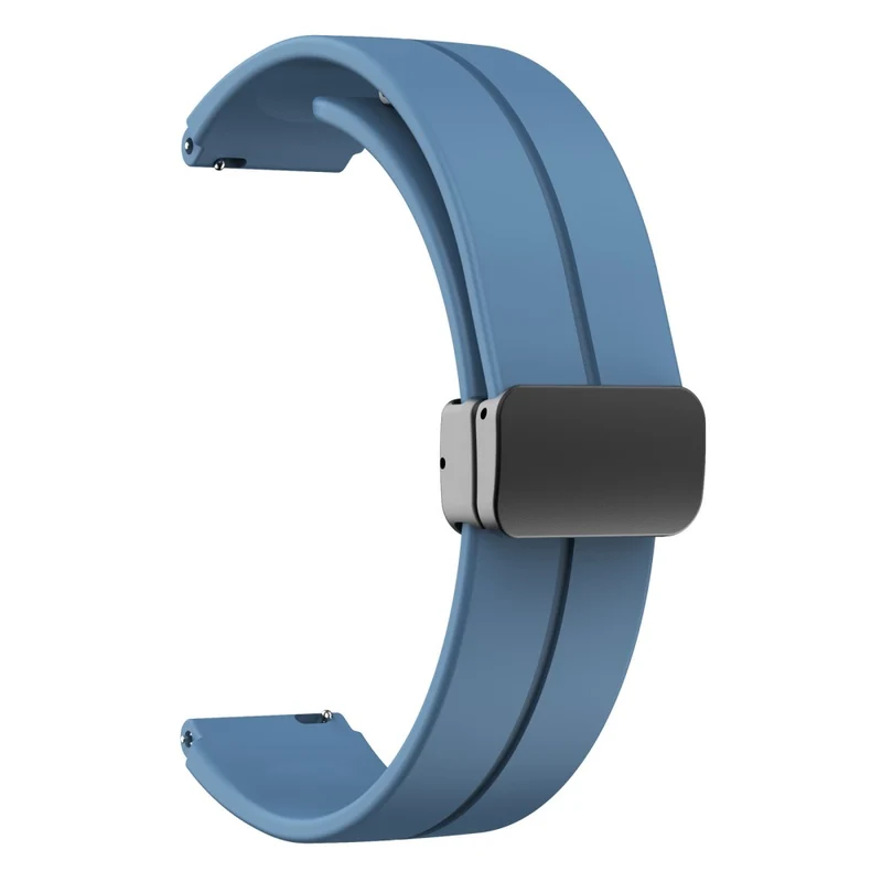 16mm silicone strap with black buckle for Keep / Huawei / Timex watch