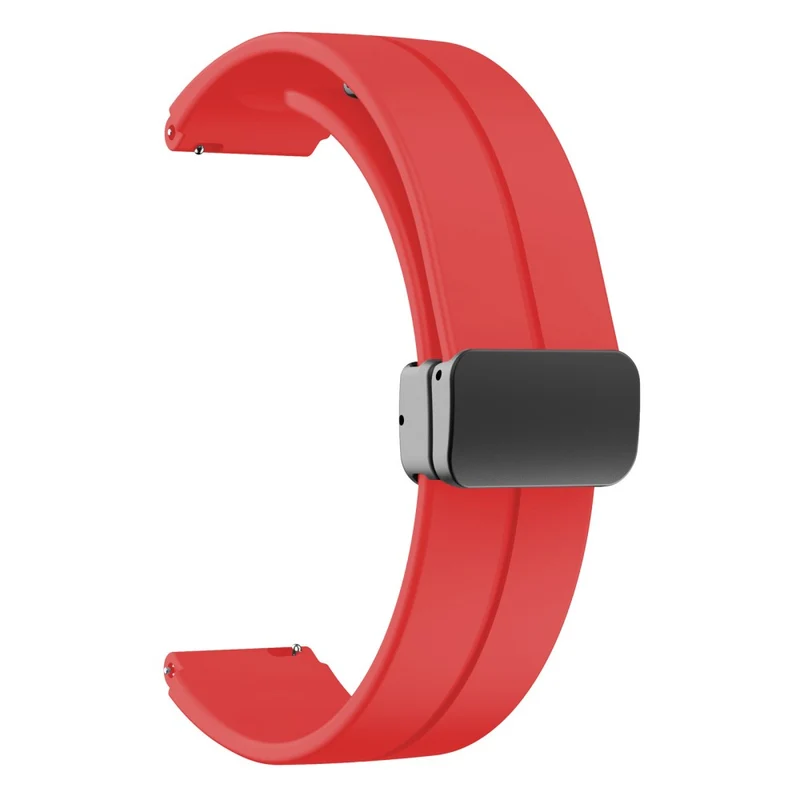 16mm silicone strap with black buckle for Keep / Huawei / Timex watch