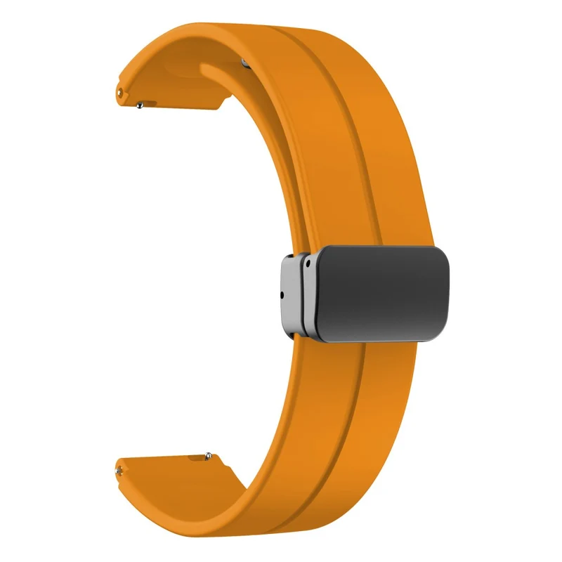 16mm silicone strap with black buckle for Keep / Huawei / Timex watch
