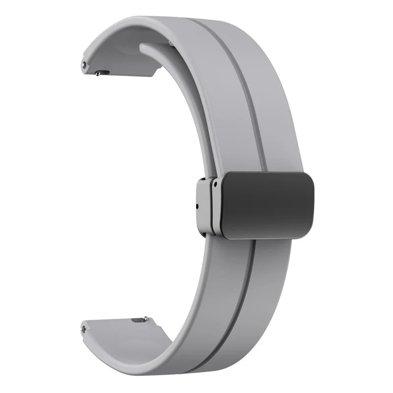 16mm silicone strap with black buckle for Keep / Huawei / Timex watch