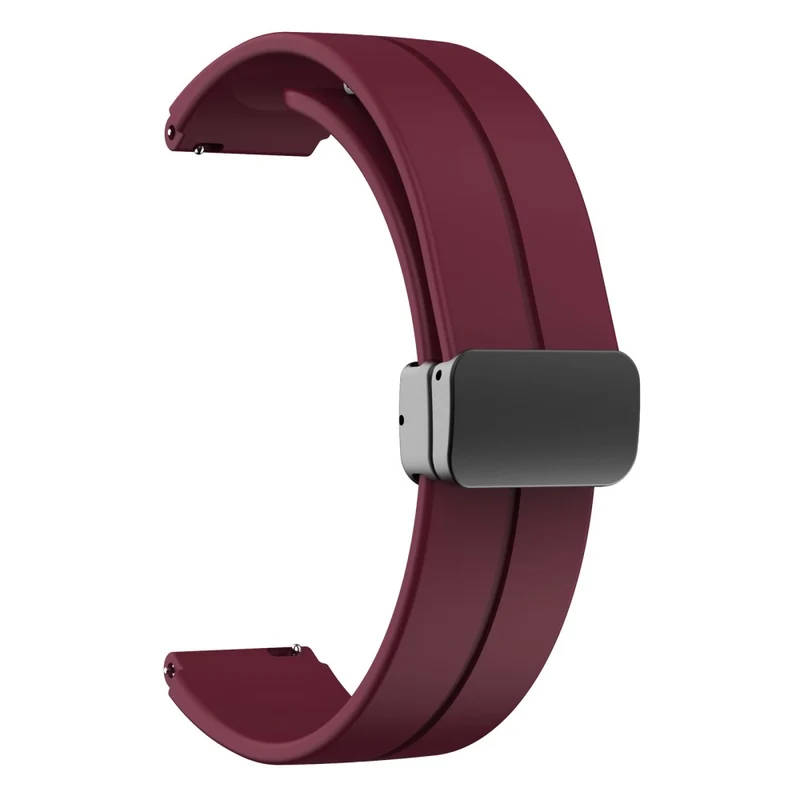 16mm silicone strap with black buckle for Keep / Huawei / Timex watch