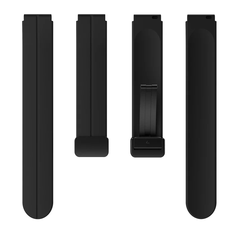 16mm silicone strap with black buckle for Keep / Huawei / Timex watch