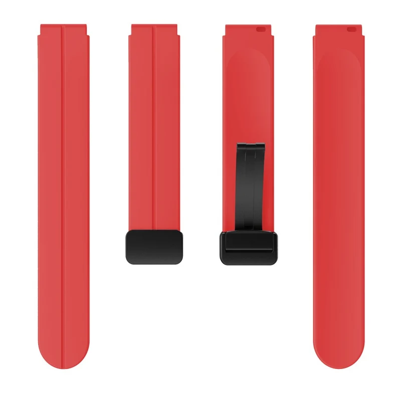 16mm silicone strap with black buckle for Keep / Huawei / Timex watch