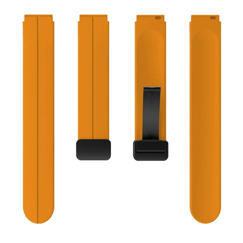 16mm silicone strap with black buckle for Keep / Huawei / Timex watch