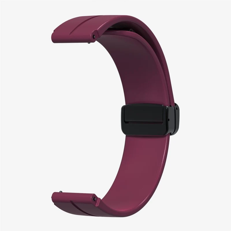 16mm silicone strap with black buckle for Keep / Huawei / Timex watch