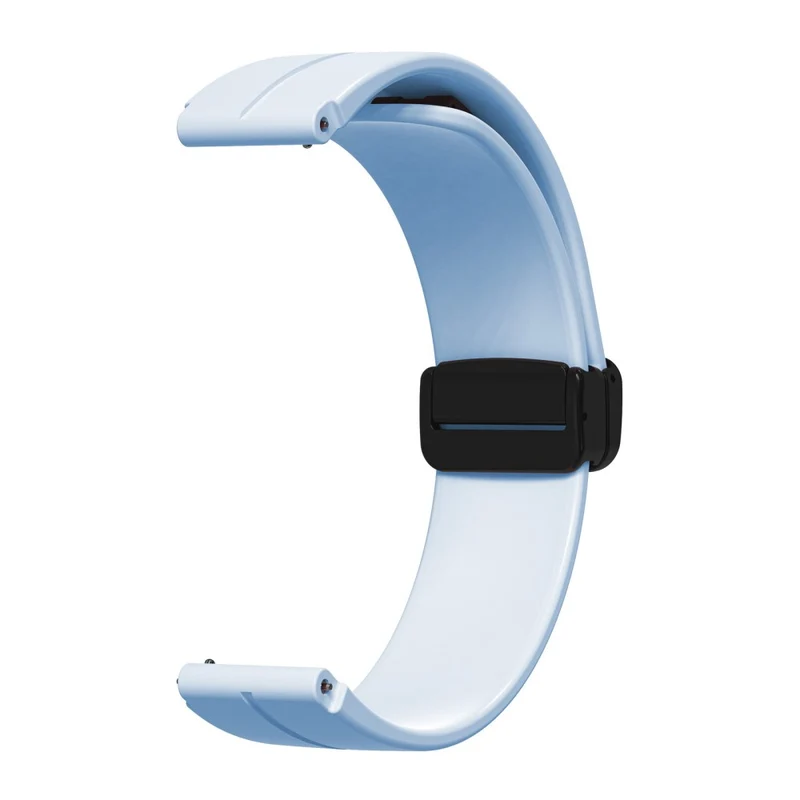 16mm silicone strap with black buckle for Keep / Huawei / Timex watch