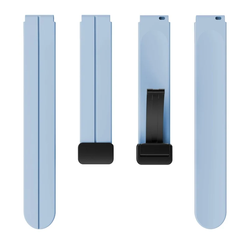 16mm silicone strap with black buckle for Keep / Huawei / Timex watch